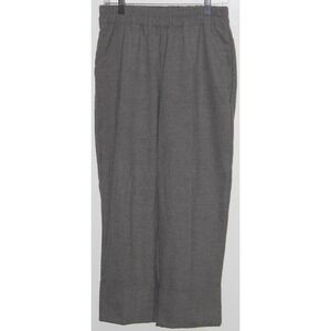 Women's Zara Charcoal Gray Elastic Trousers Dress Pants Work Pants Size M Medium